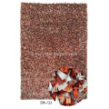 Polyester Stripe Shaggy Rug